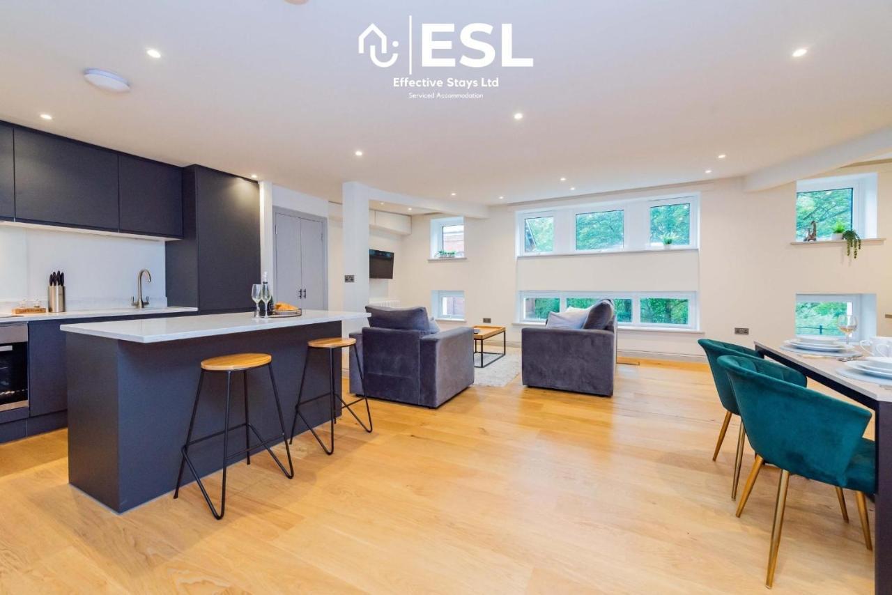 2 Bedroom Church Apartment 5 Mins To Town Centre - Free Parking Shrewsbury Bagian luar foto